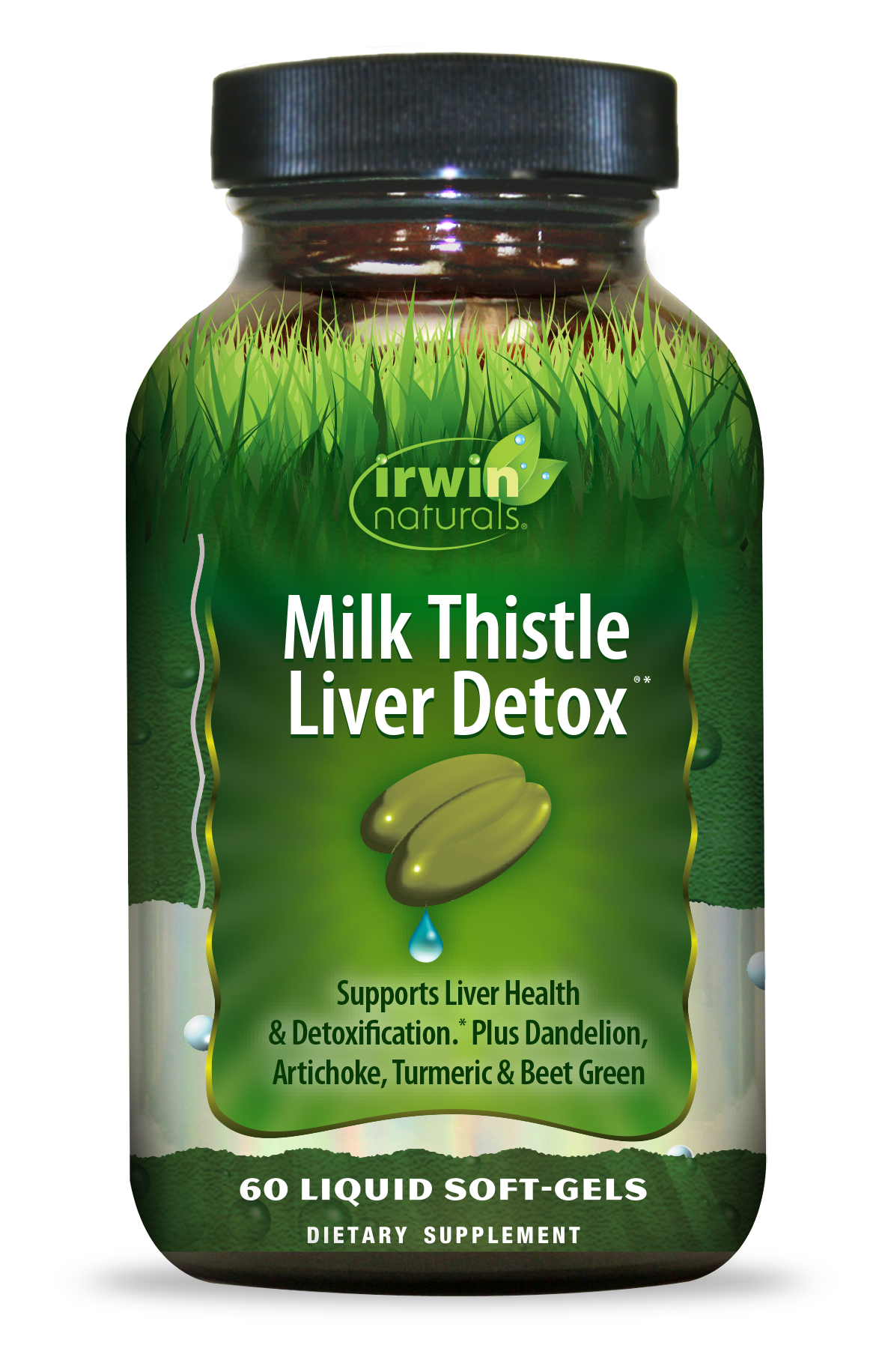 Milk Thistle Liver Detox - Naturally-derived Liver Detox Support*  Irwin  Naturals