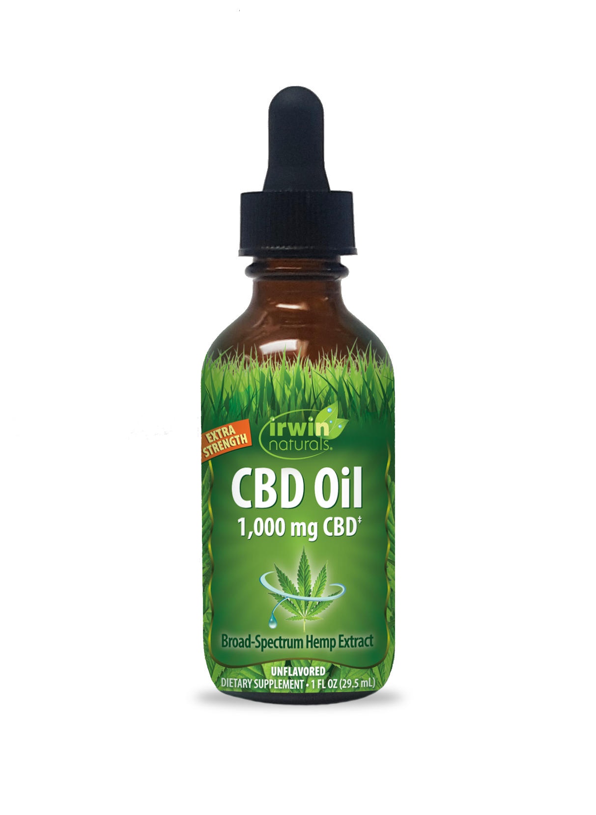 CBD Oil - 1000 mg from full spectrum hemp extract – Irwin Naturals