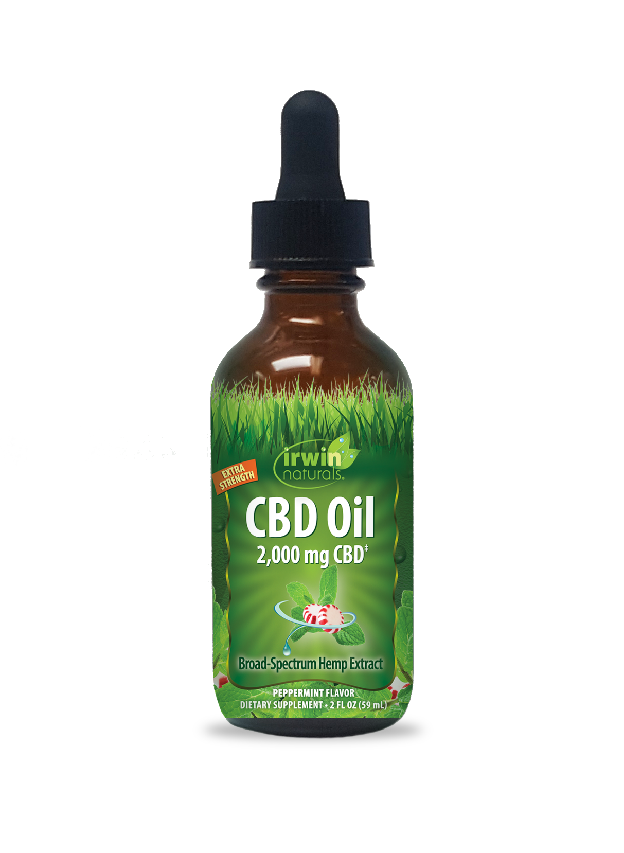 CBD Oil - Peppermint 2000mg CBD Oil from full Spectrum Hemp Extract Irwin Naturals CBD Oil - Peppermint 2000mg CBD Oil from full Spectrum Hemp Extract Irwin Naturals