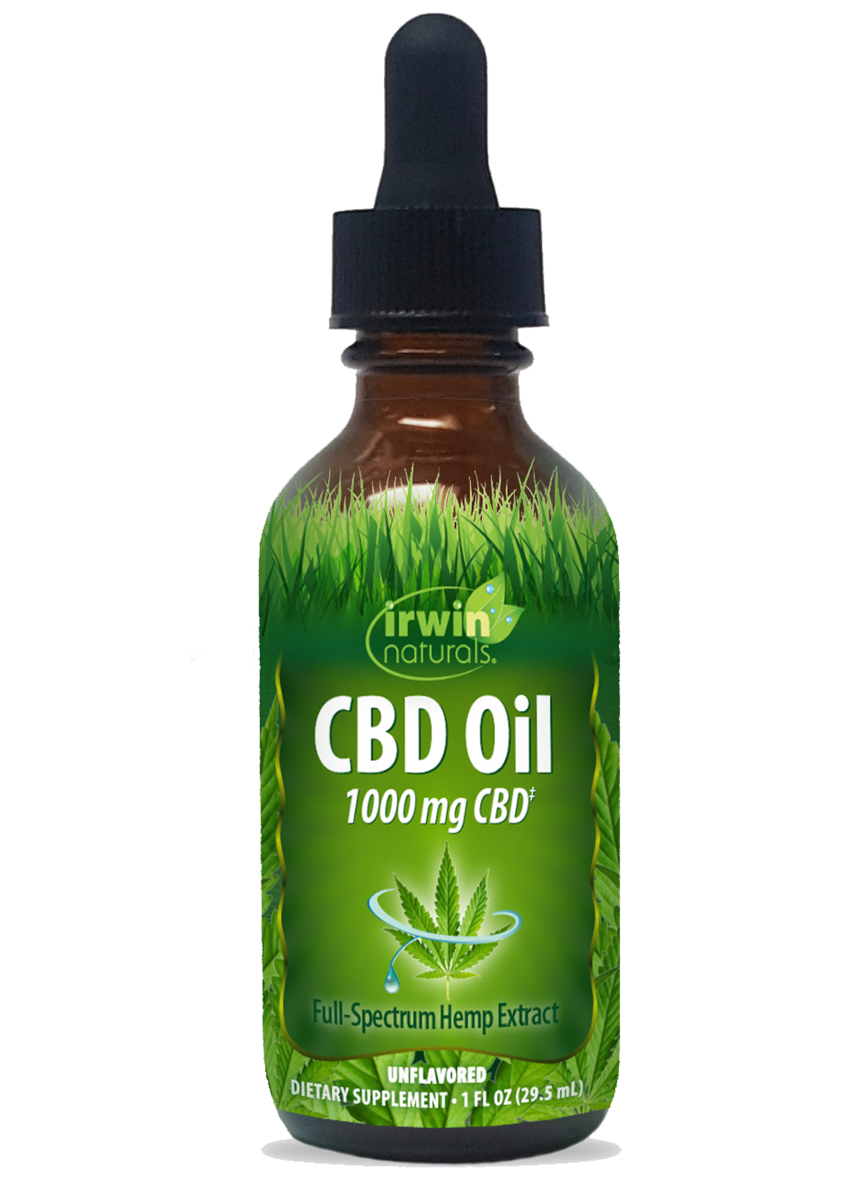 CBD Oil - 1000 mg from full spectrum hemp extract – Irwin Naturals
