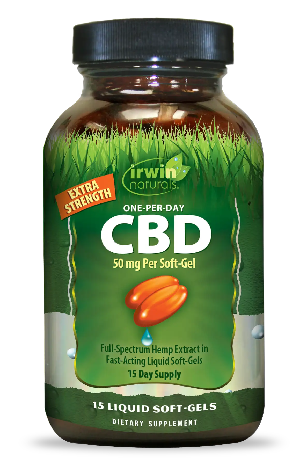 Extra-Strength CBD (50mg Per Soft-Gel) 15ct