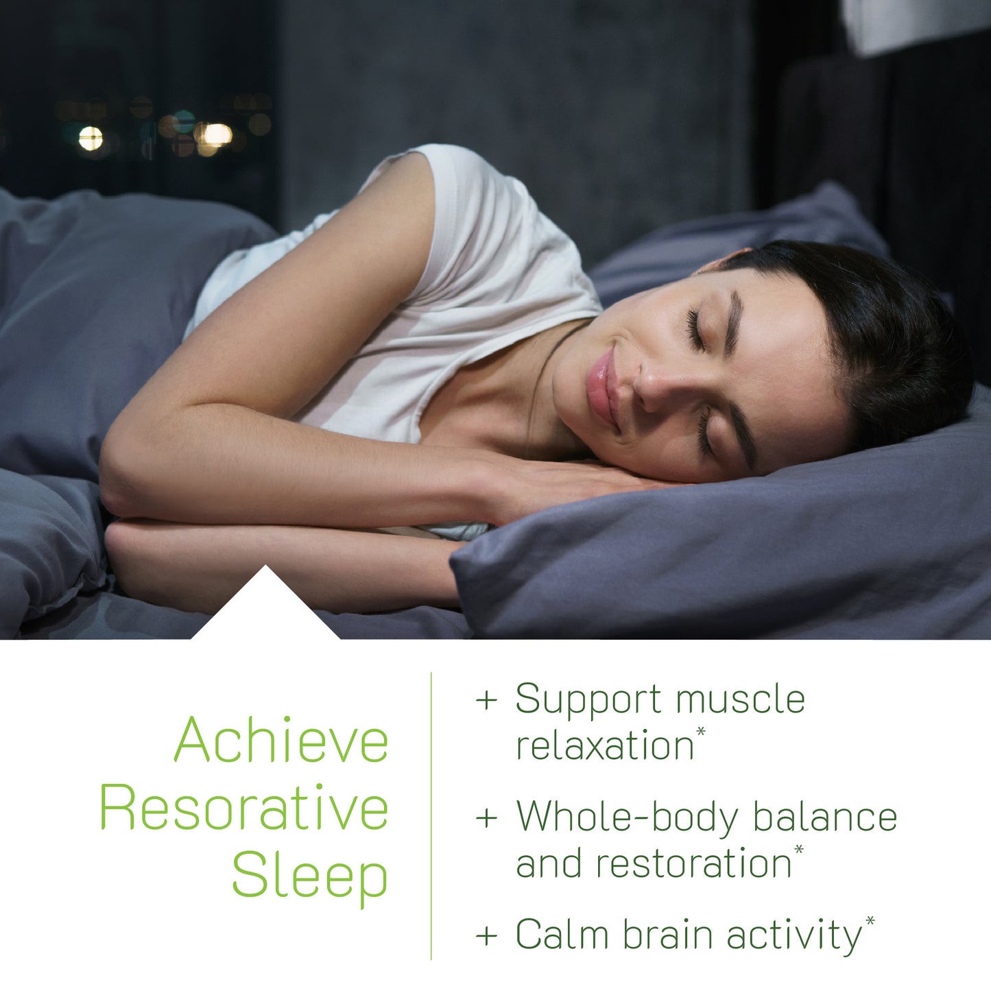 Power to Sleep Magnesium PM + Relaxing Flower Complex 60ct
