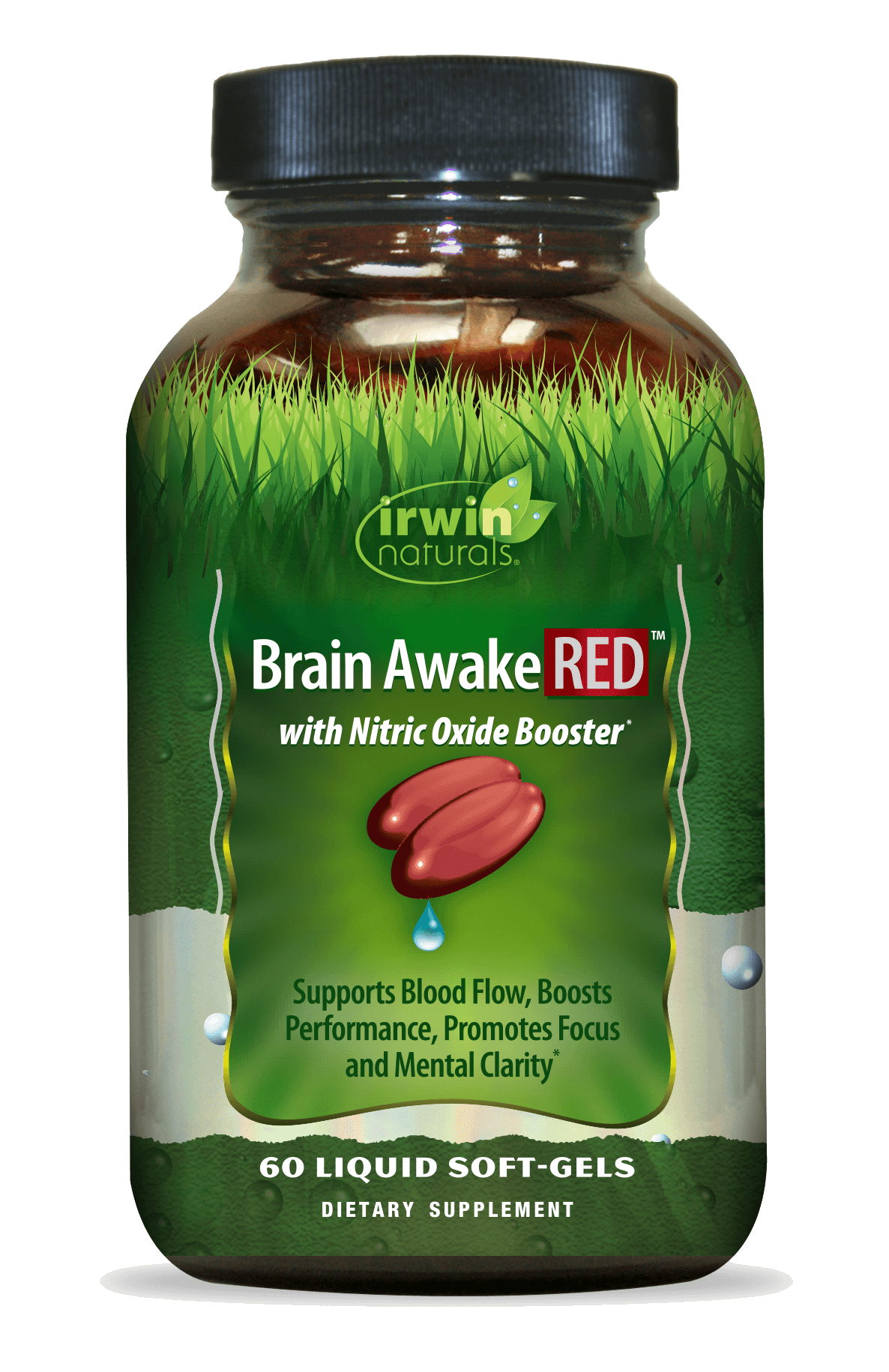 Brain Awake RED with Nitric Oxide Booster – Irwin Naturals