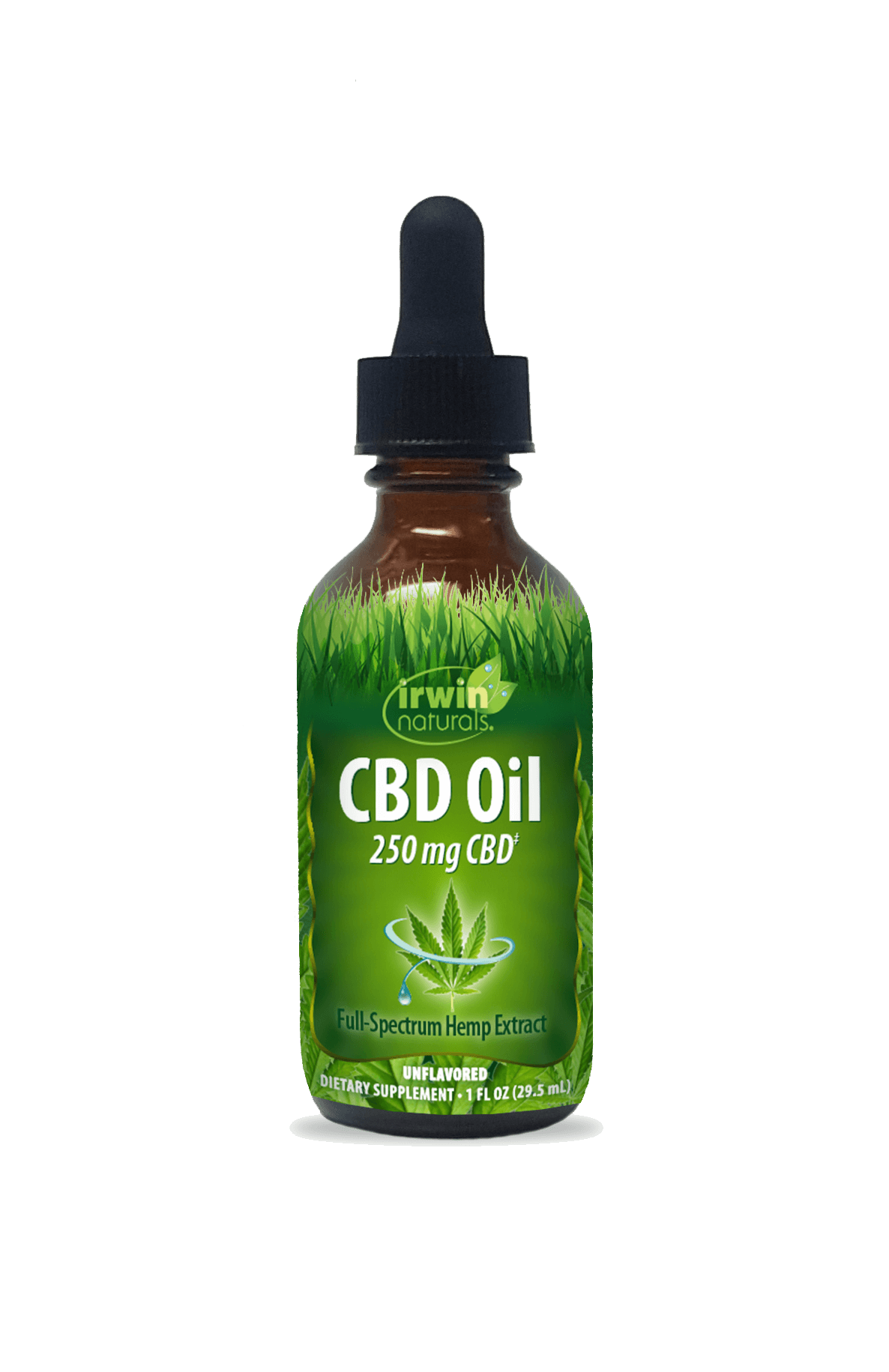 CBD Oil - 250 mg from Full Spectrum Hemp – Irwin Naturals