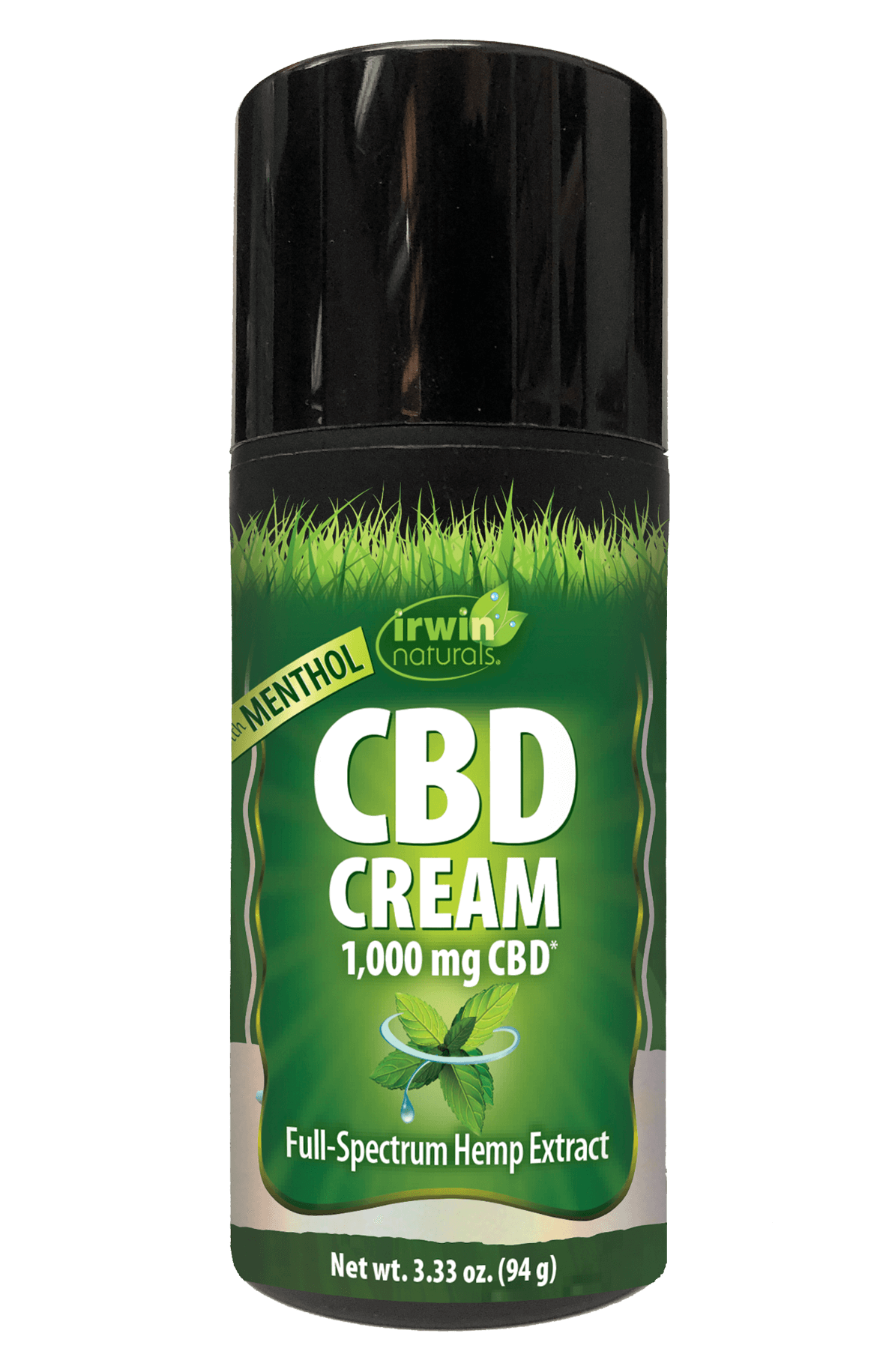 CBD Cream 1000 mg CBD with Menthol by Irwin Naturals