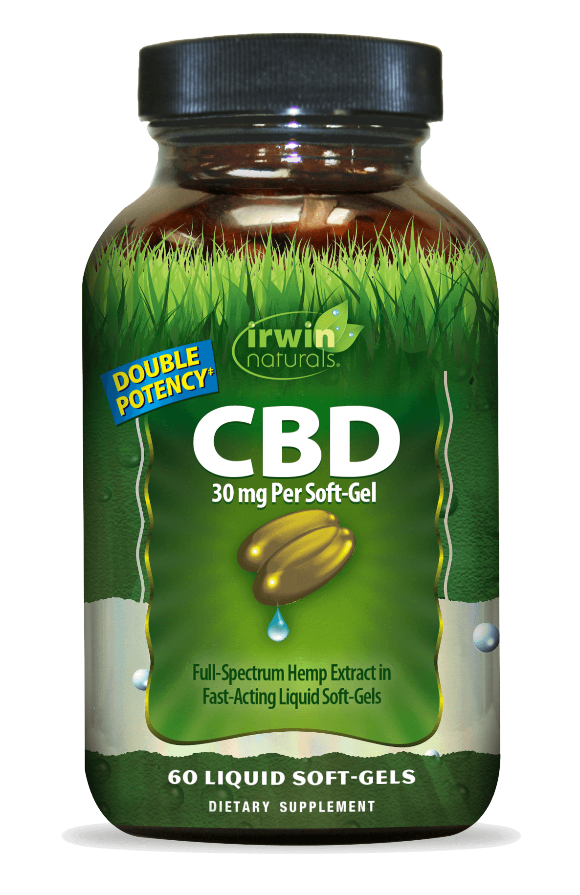 CBD 30 mg per soft gel by Irwin Naturals