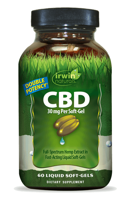 CBD 30 mg per soft gel by Irwin Naturals
