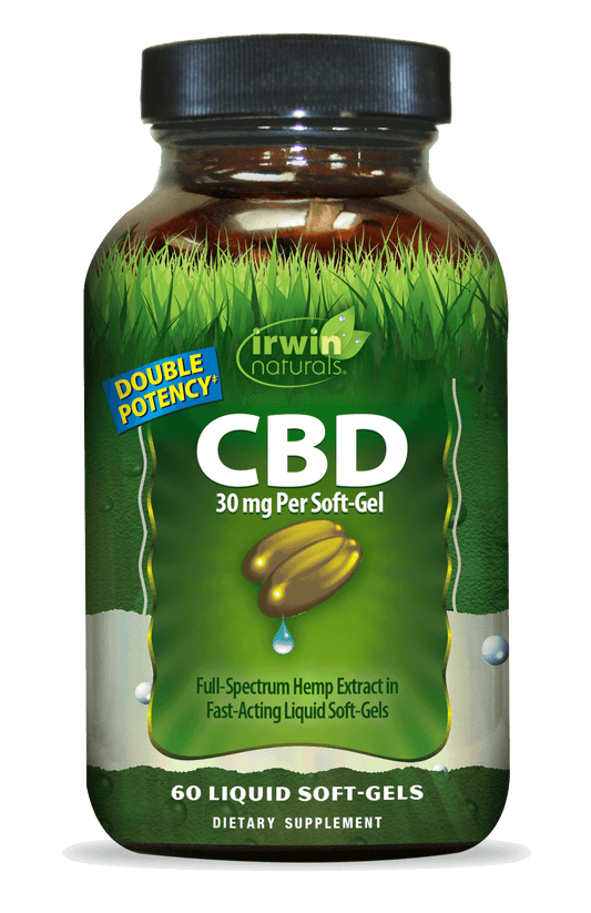 CBD 30 mg per soft gel by Irwin Naturals