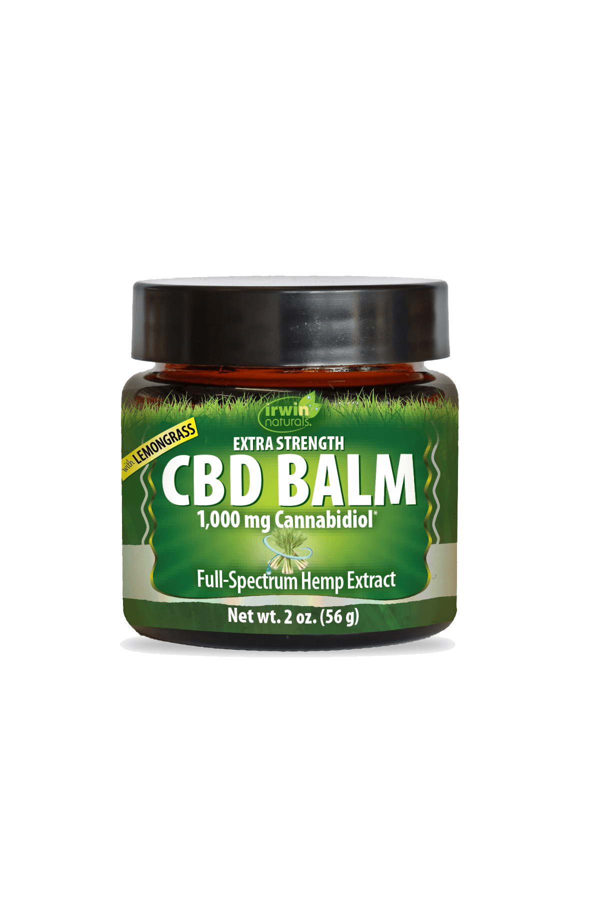 CBD Balm 1000mg: Lemongrass – Irwin Naturals CBD Balm 1000mg: Lemongrass – Irwin Naturals