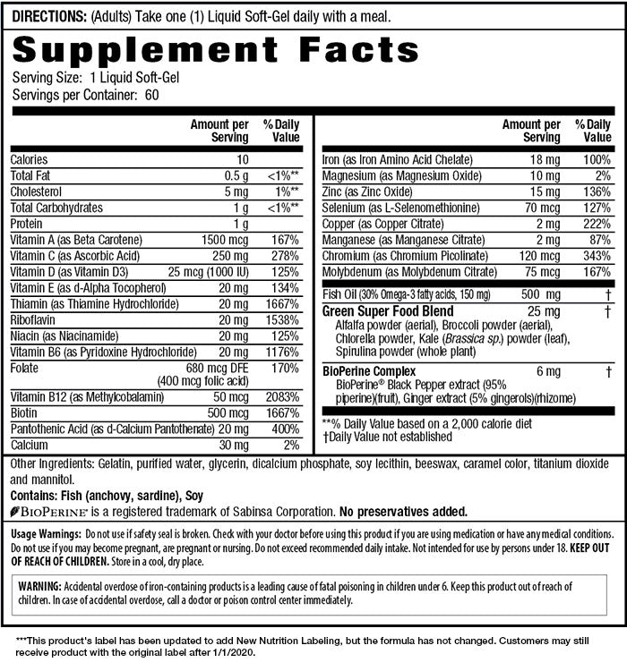 Supplement Facts