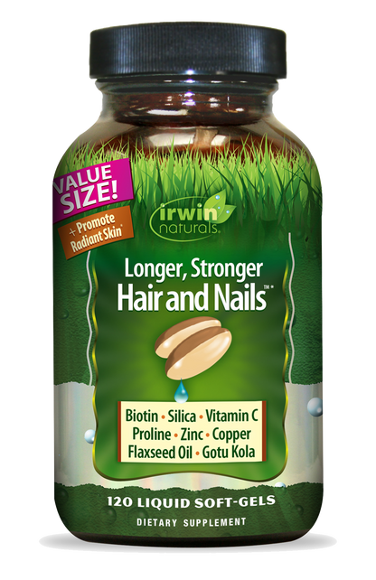 Value Size Longer, Stronger Hair and Nails by Irwin Naturals
