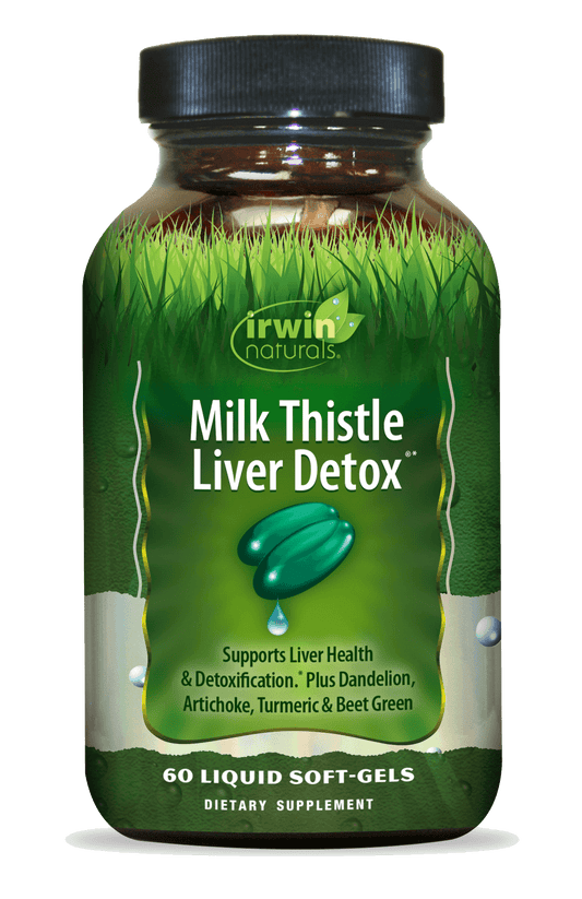 Milk Thistle Liver Detox Supplement by Irwin Naturals