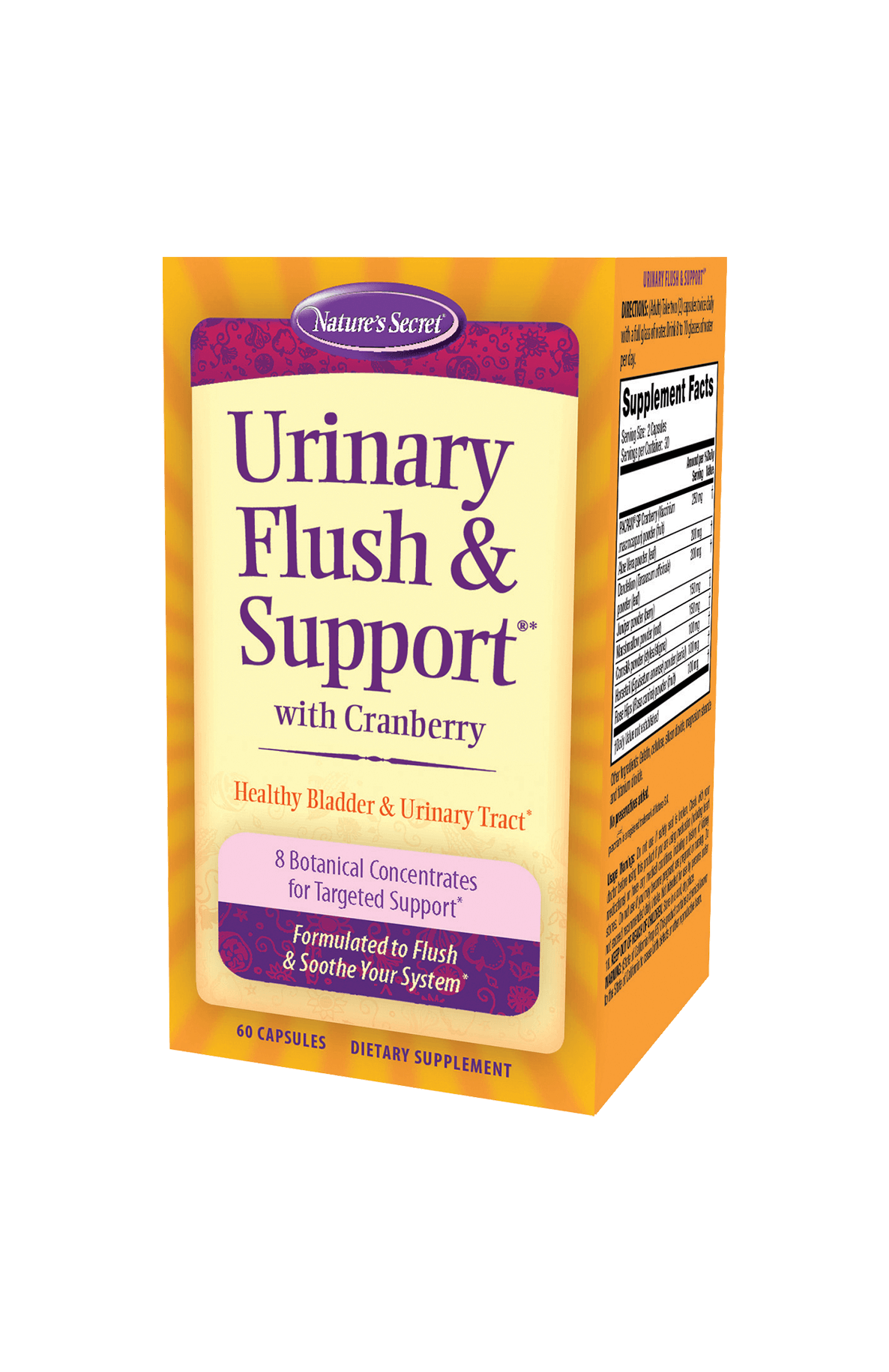 Urinary Flush and Support with Cranberry by Nature's Secret