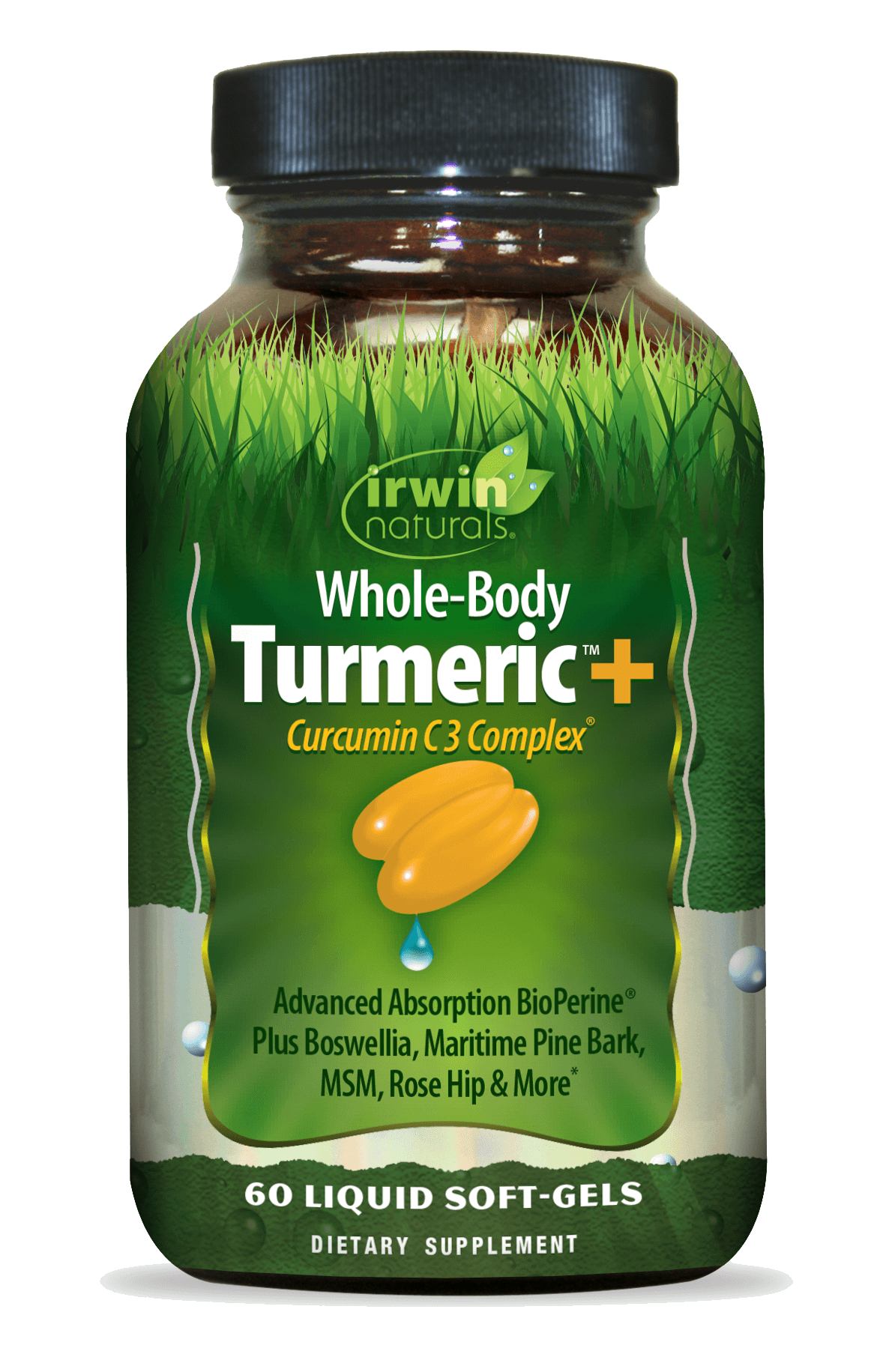 Whole Body Turmeric Plus Curcumin C3 Complex by Irwin Naturals