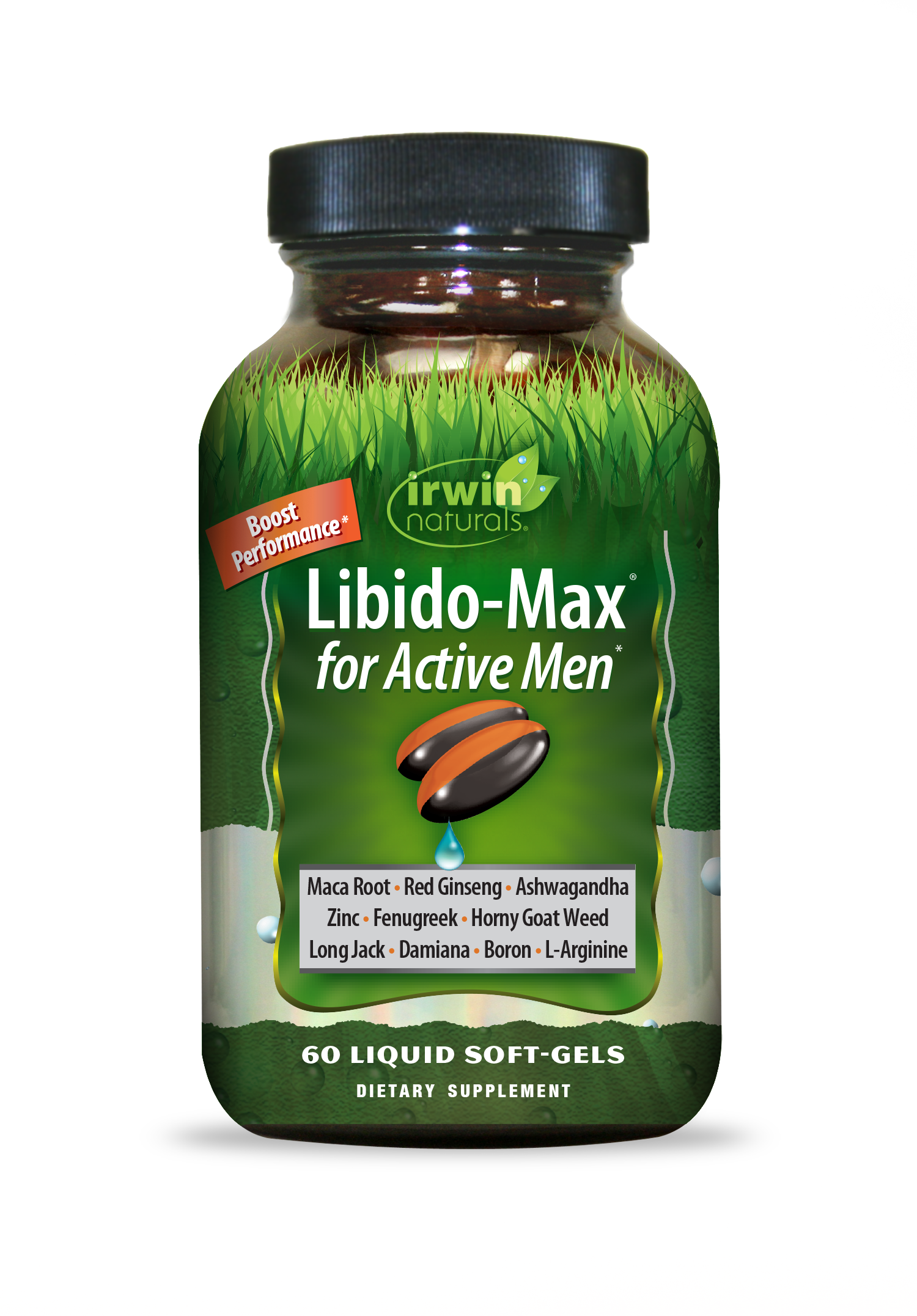 Level UP Active Male Boost Performance – Irwin Naturals