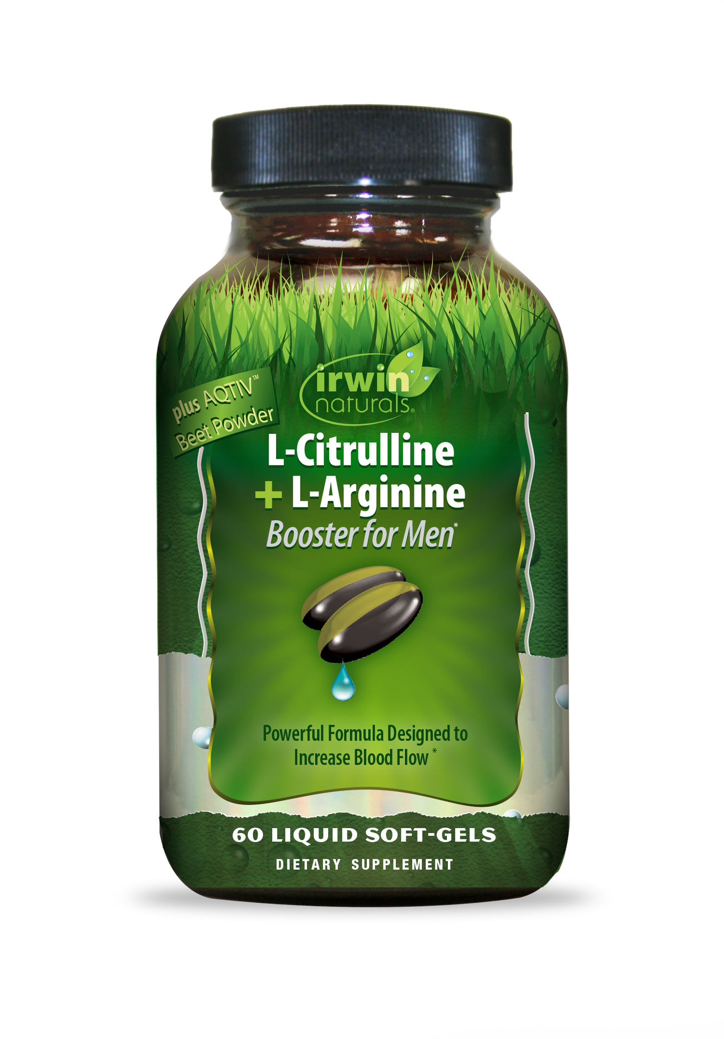 L-Citrulline + L-Arginine Supplement - 60ct Irwin Naturals L-Citrulline + L-Arginine Supplement - 60ct Irwin Naturals