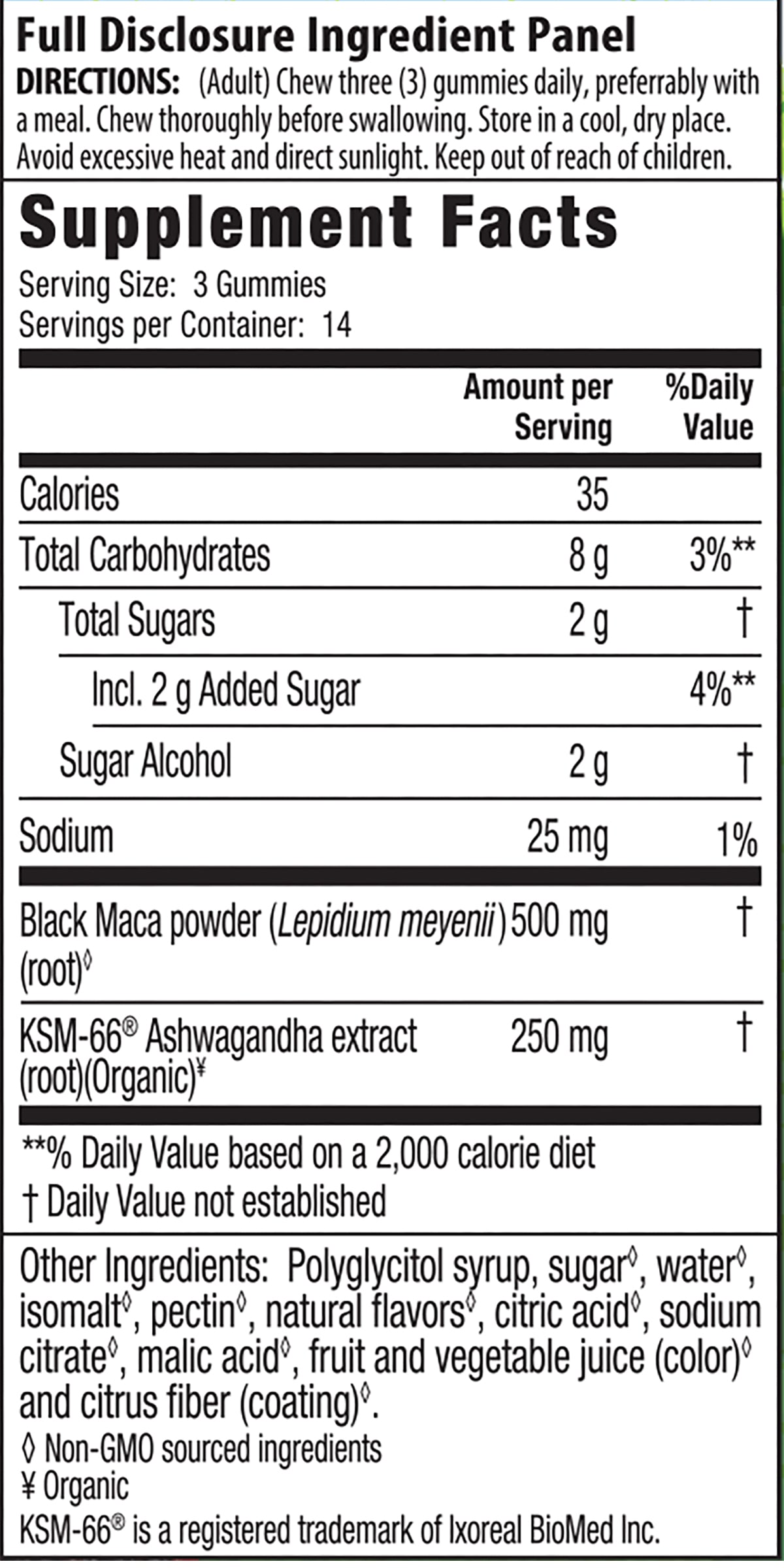 Supplement Facts