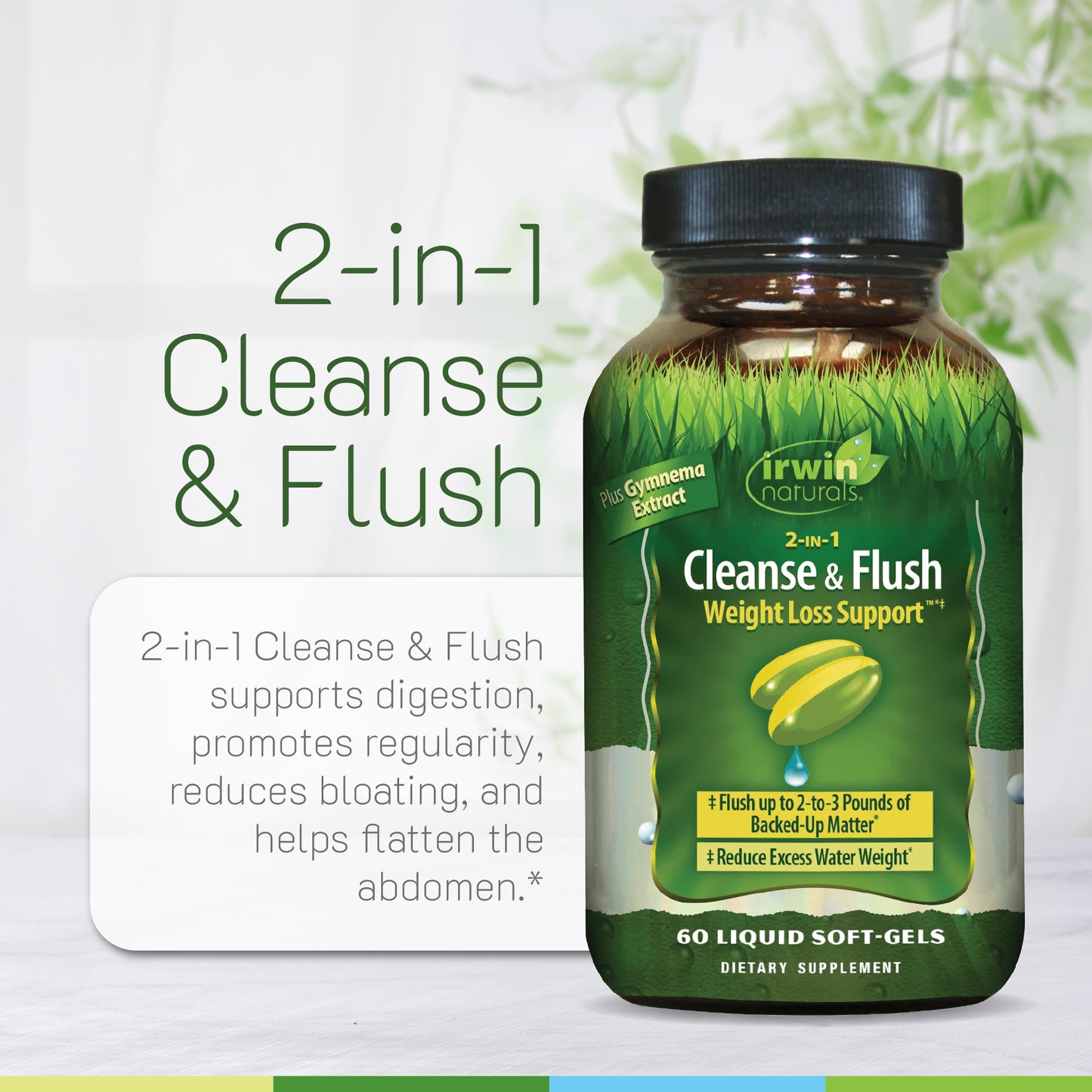 2-in-1 Cleanse & Flush Weight Loss Support