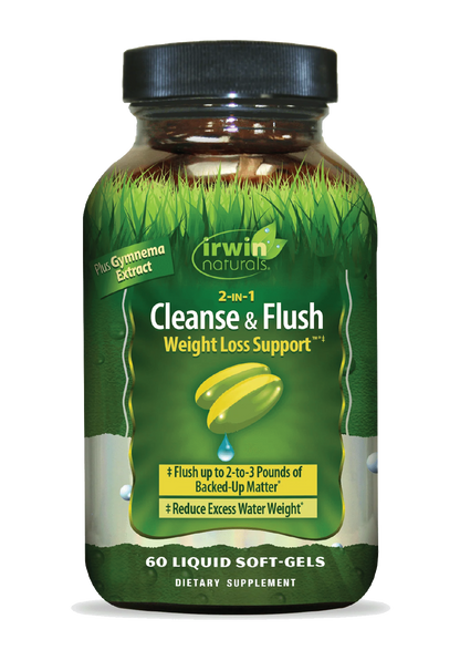 2-in-1 Cleanse & Flush Weight Loss Support-Irwin Naturals