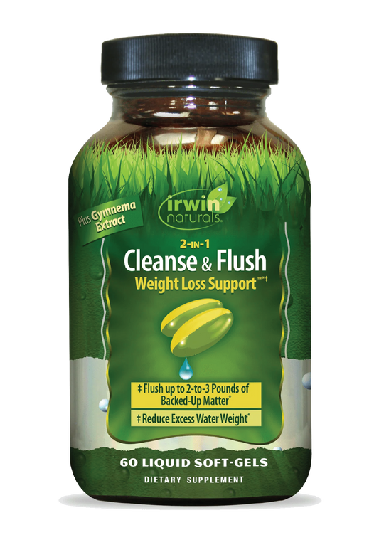 2-in-1 Cleanse & Flush Weight Loss Support-Irwin Naturals