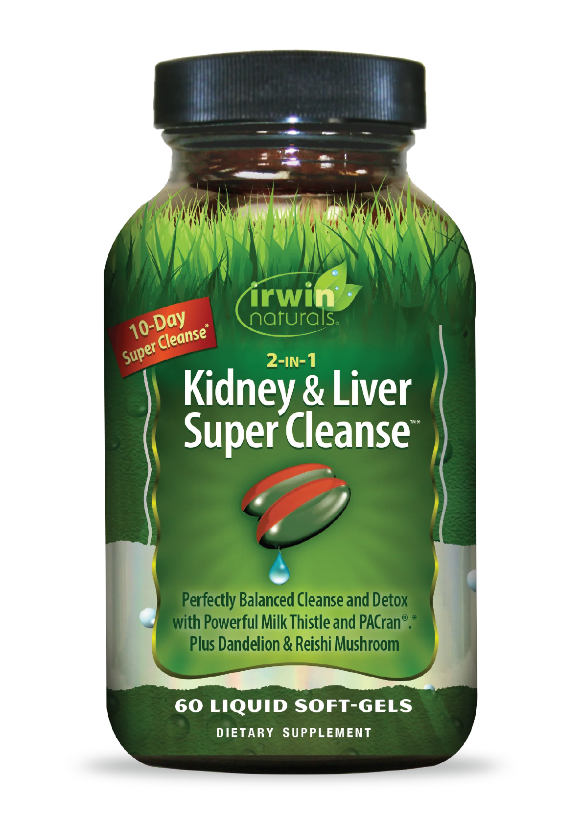 2-IN-1 Kidney & Liver Super Cleanse-Irwin Naturals