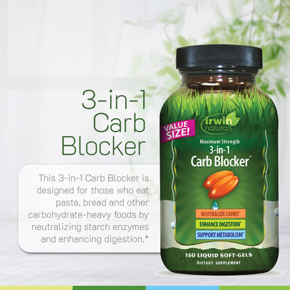 Maximum Strength 3-in-1 Carb Blocker