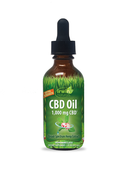 CBD Oil 1000 mg: Peppermint - Full spectrum hemp extract – Irwin