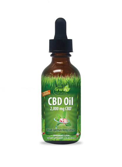 CBD Oil - Peppermint 2000mg CBD Oil from full Spectrum Hemp