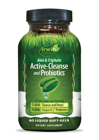 Active-Cleanse and Probiotics-Irwin Naturals