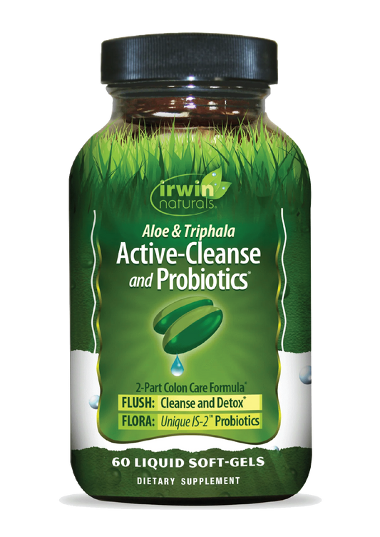 Active-Cleanse and Probiotics-Irwin Naturals