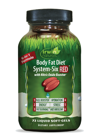 Body Fat Diet System-Six RED-Irwin Naturals