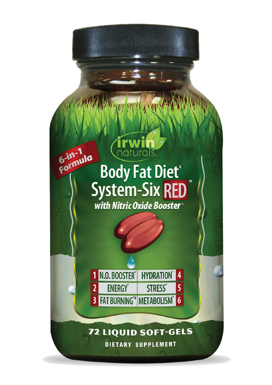 Body Fat Diet System-Six RED-Irwin Naturals