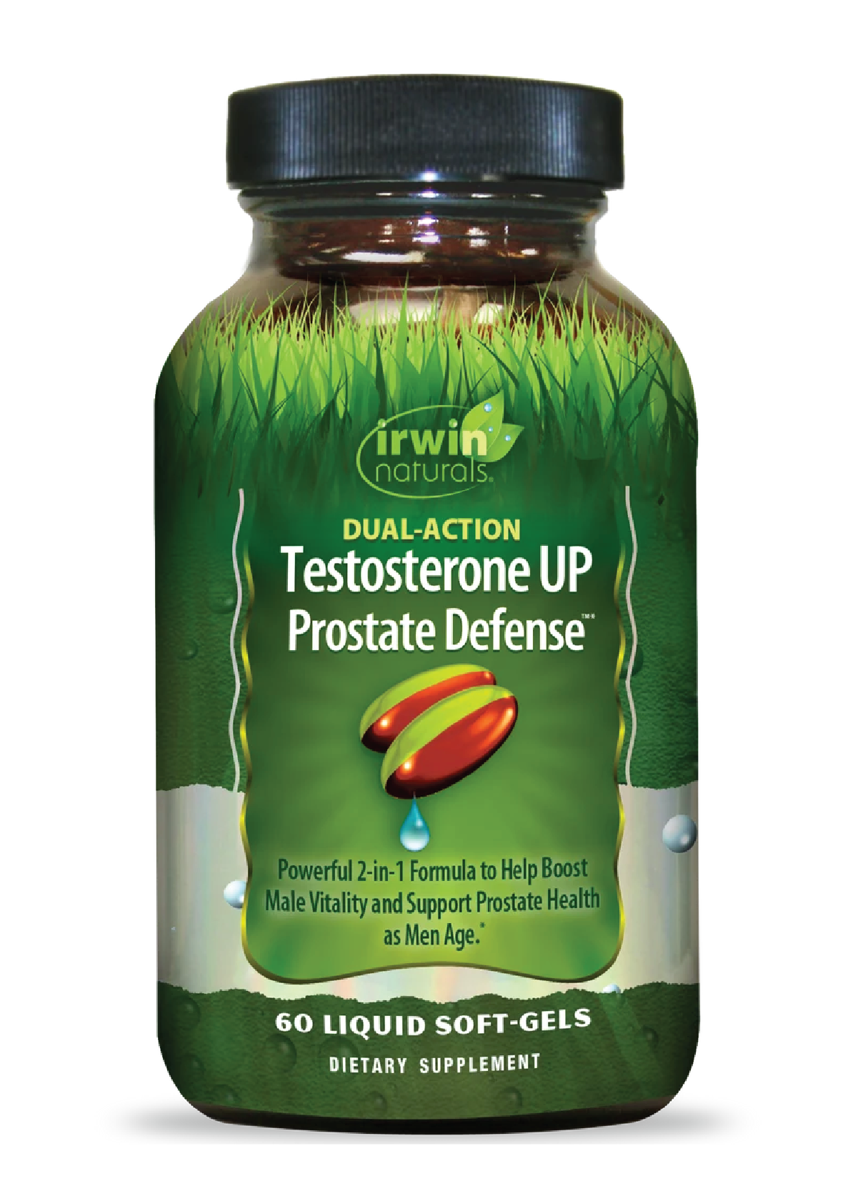 Dual-Action Testosterone UP Prostate Defense-Irwin Naturals