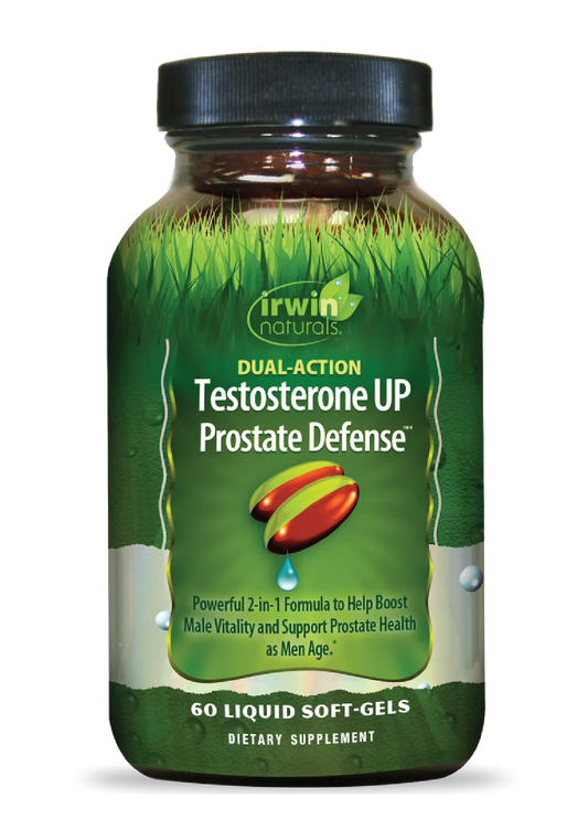 Dual-Action Testosterone UP Prostate Defense-Irwin Naturals