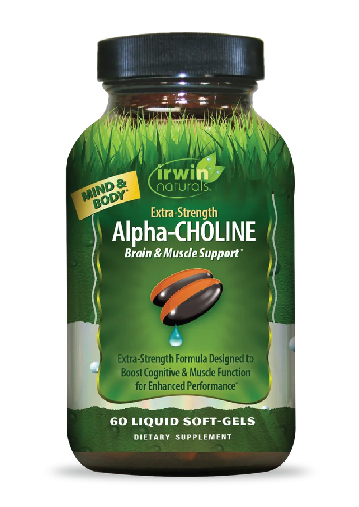 Extra-Strength Alpha-Choline Brain & Muscle Support-Irwin Naturals