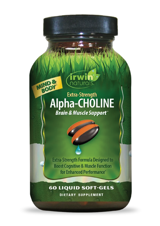 Extra-Strength Alpha-Choline Brain & Muscle Support-Irwin Naturals