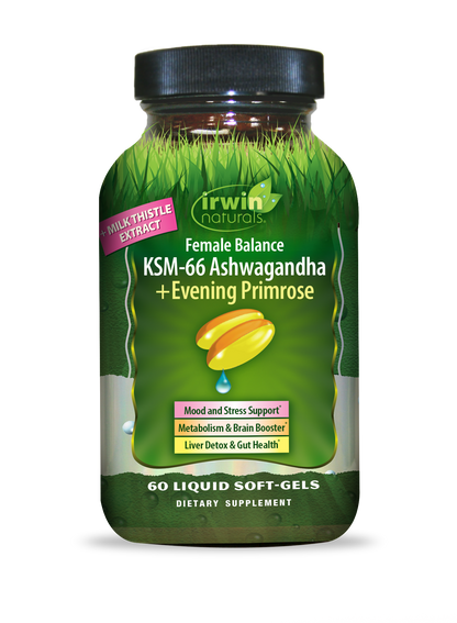 Female Balance KSM-66 Ashwagandha + Evening Primrose