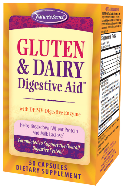 Gluten and Dairy Digestive Aid - Nature's Secret