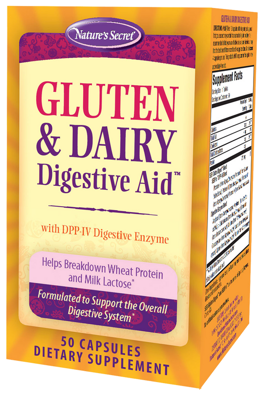 Gluten and Dairy Digestive Aid - Nature's Secret