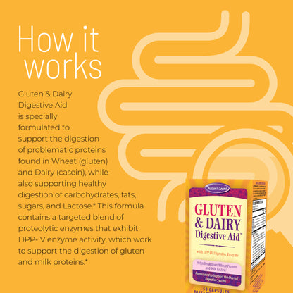 Gluten and Dairy Digestive Aid - Nature's Secret-Irwin Naturals