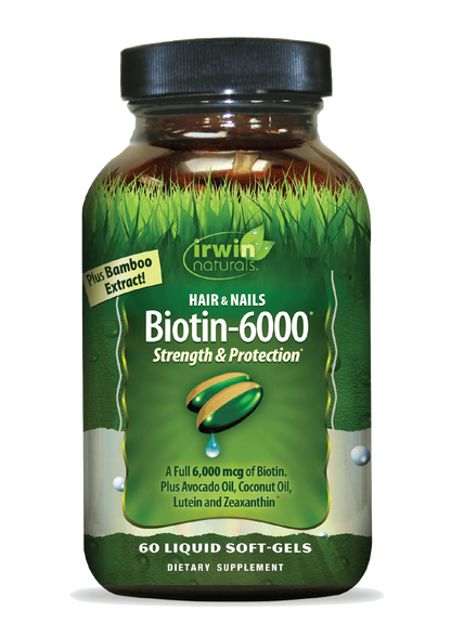 Biotin-6000-Irwin Naturals