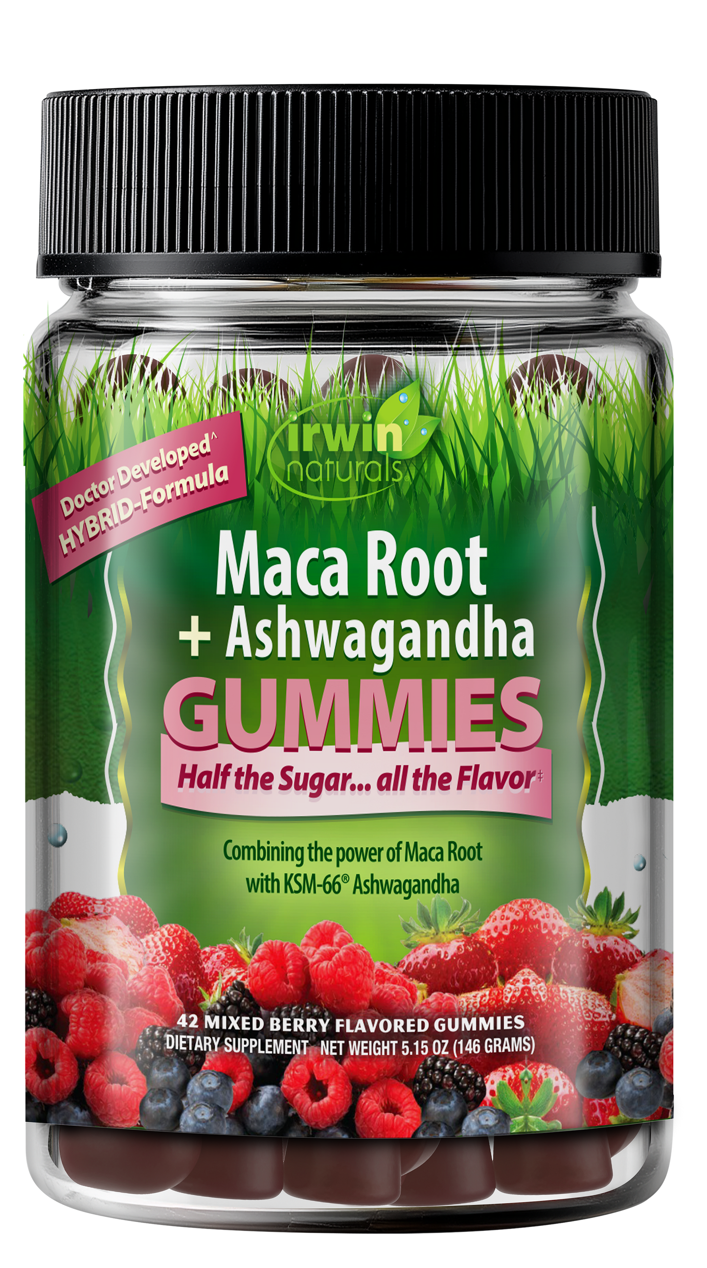 Maca Root + Ashwagandha Gummies