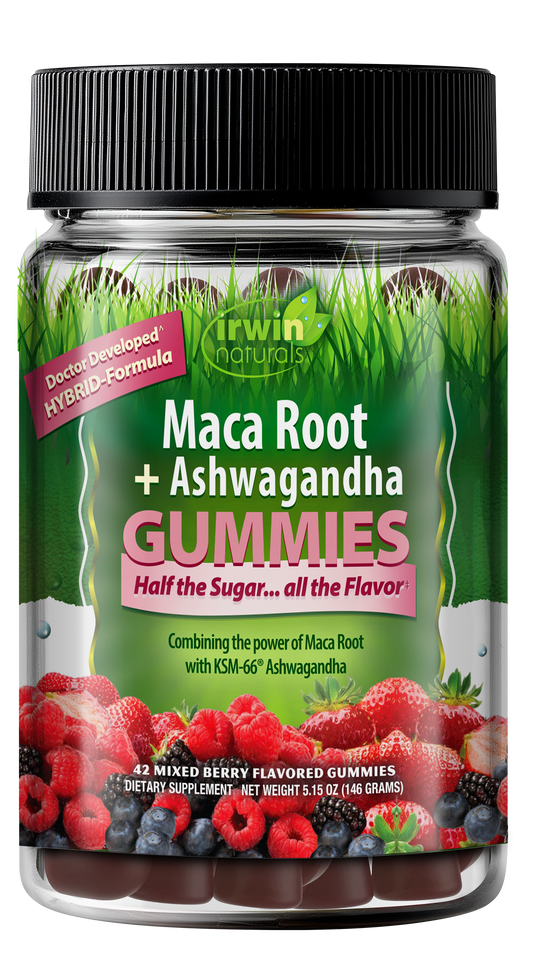 Maca Root + Ashwagandha Gummies