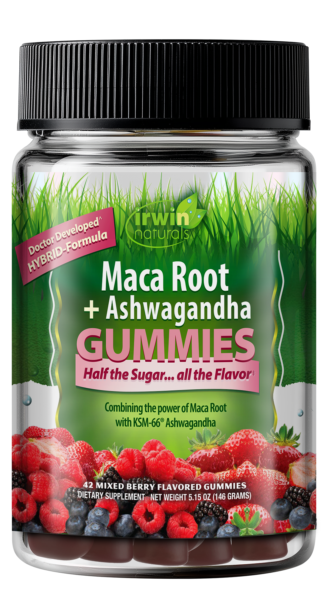 Maca Root + Ashwagandha Gummies