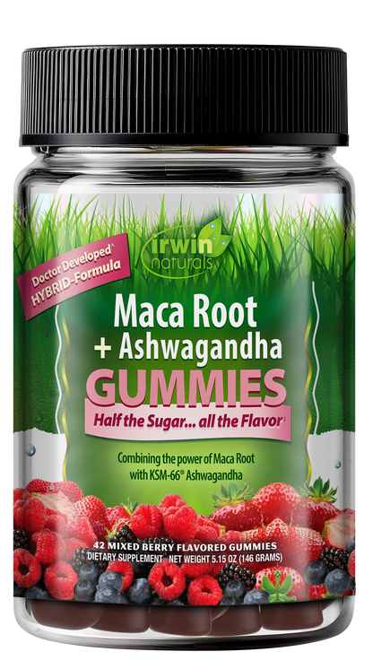 Maca Root + Ashwagandha Gummies