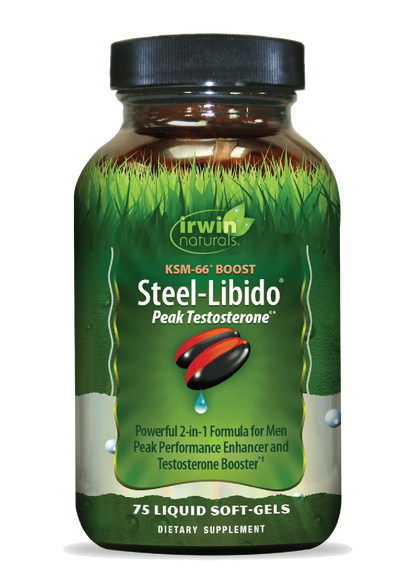 Steel-Libido Peak Testosterone-Irwin Naturals