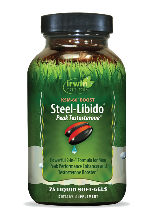 Steel-Libido Peak Testosterone-Irwin Naturals