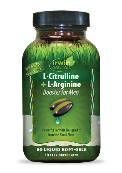 L-Citrulline + L-Arginine 60ct-Irwin Naturals