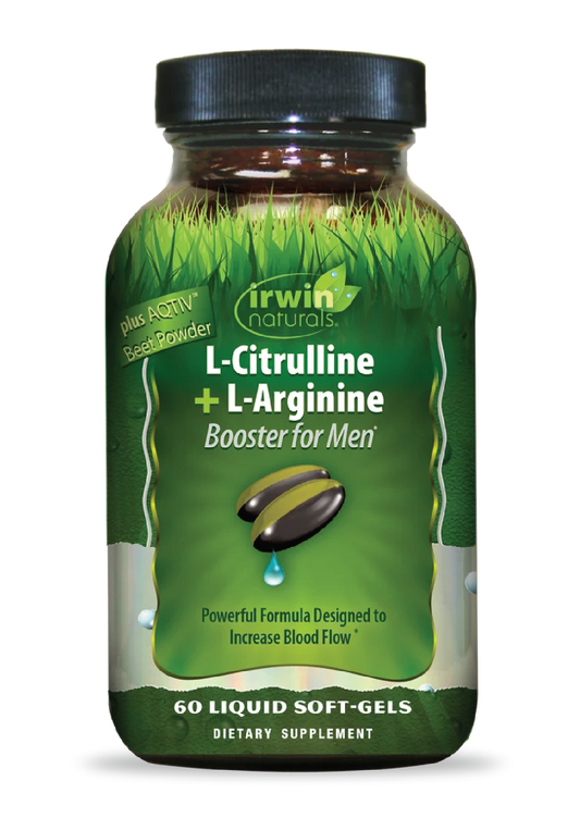 L-Citrulline + L-Arginine 60ct-Irwin Naturals