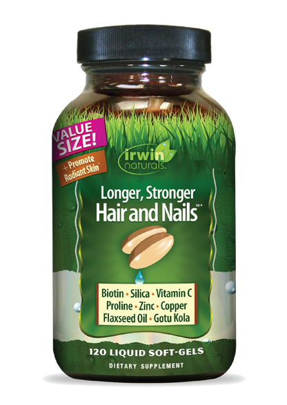 Longer, Stronger Hair and Nails-Irwin Naturals
